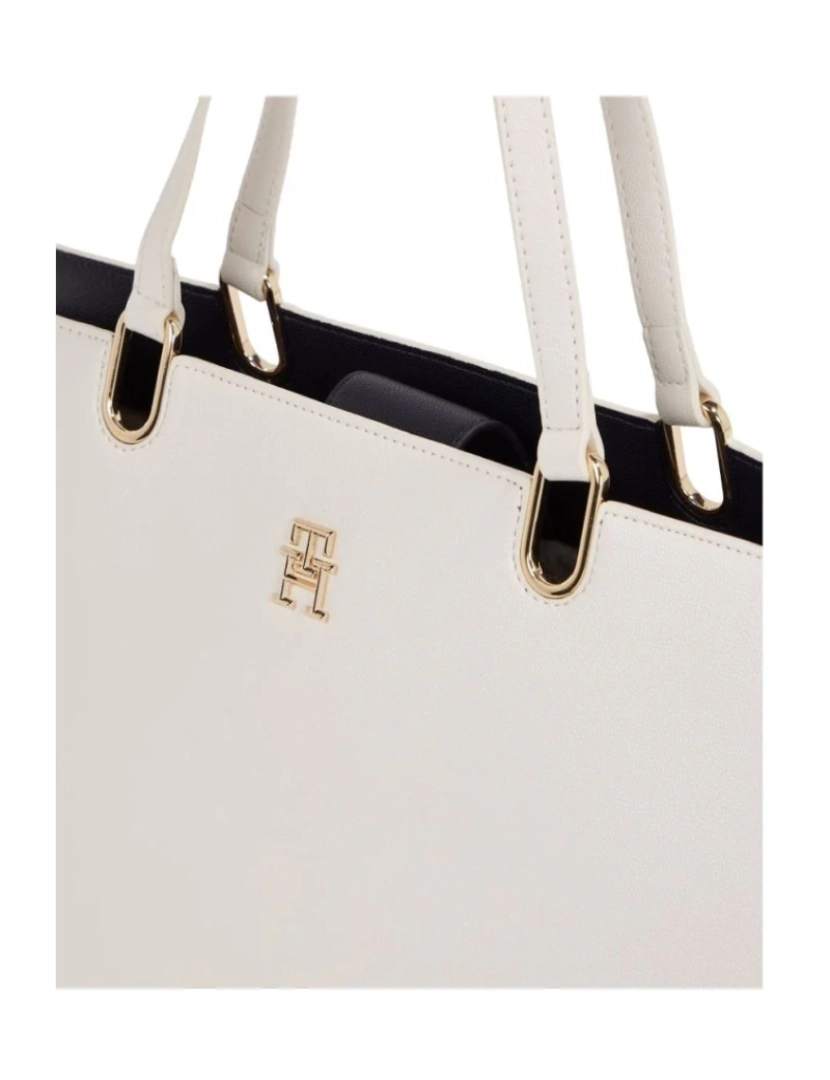 imagem de Tommy Hilfiger Bege Satchels Womens Bags5