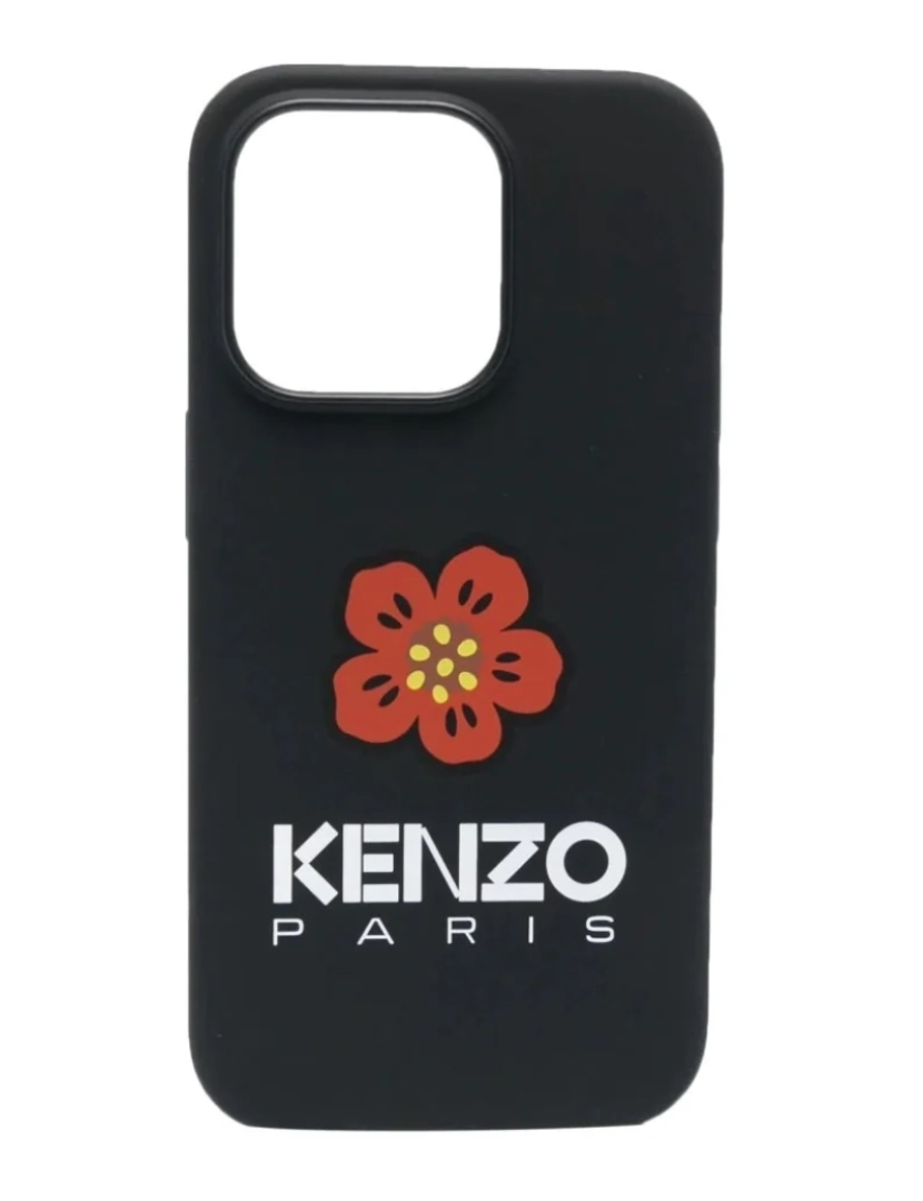 imagem de Kenzo Black Phone Case Mens Acessórios2