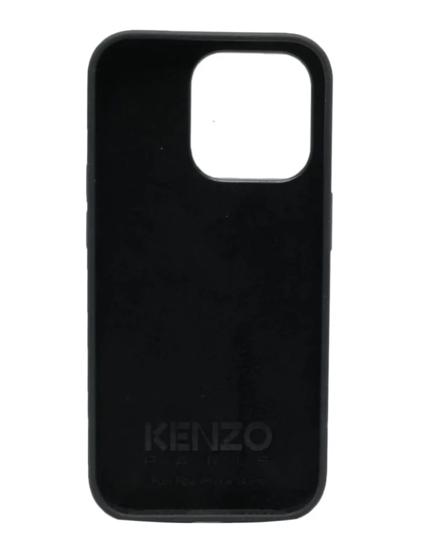 imagem de Kenzo Black Phone Case Mens Acessórios3