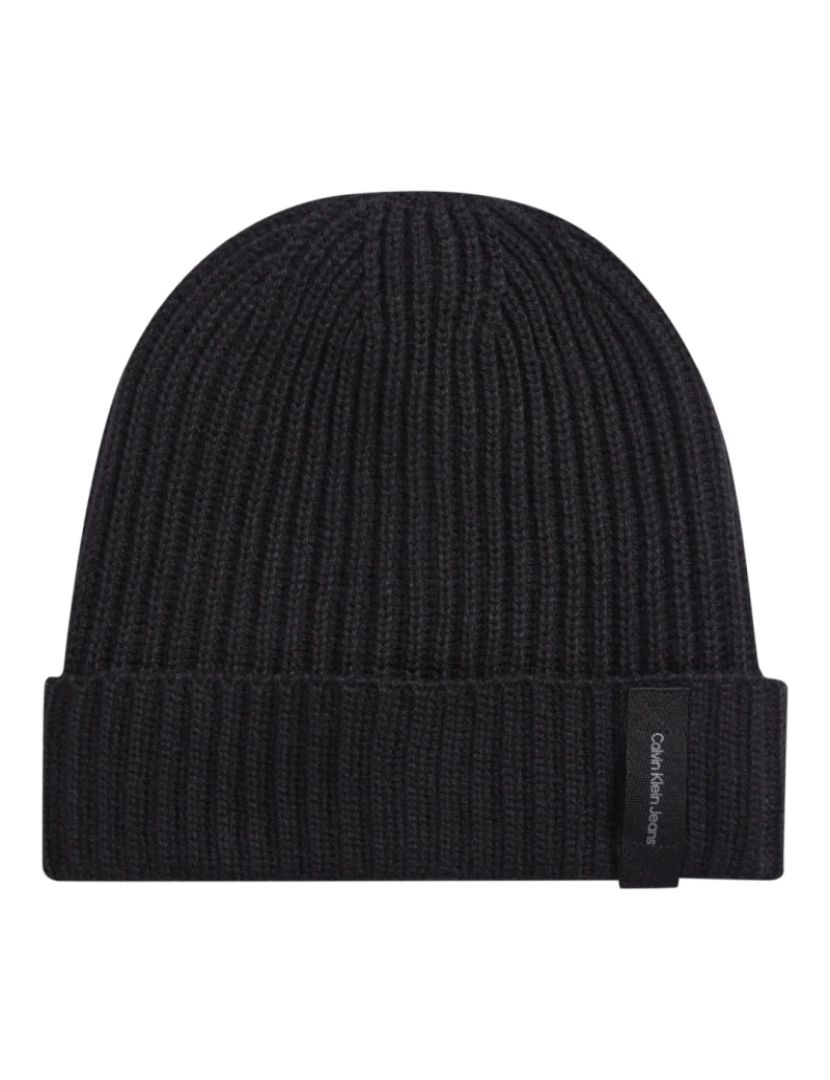 imagem de Calvin Klein Jeans Black Beanies Mens Acessórios2