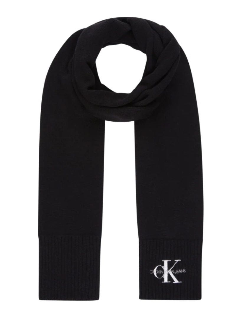 imagem de Calvin Klein Jeans Black Scarves Mens Acessórios3