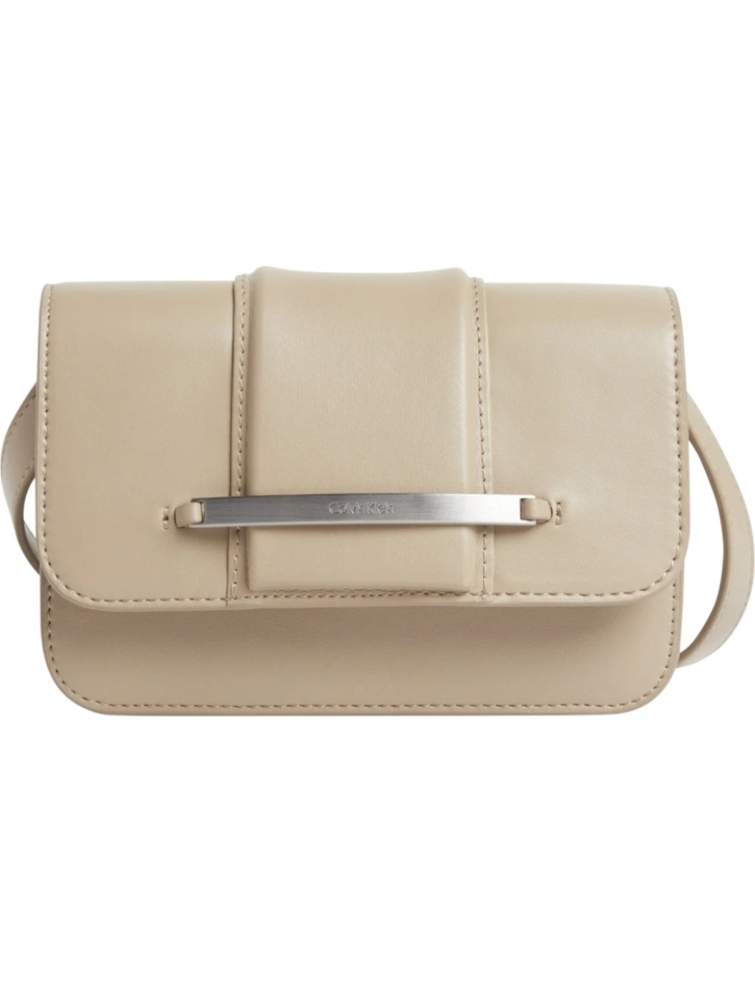 Calvin Klein - Calvin Klein Bege Cross Body Bags Womens Bags