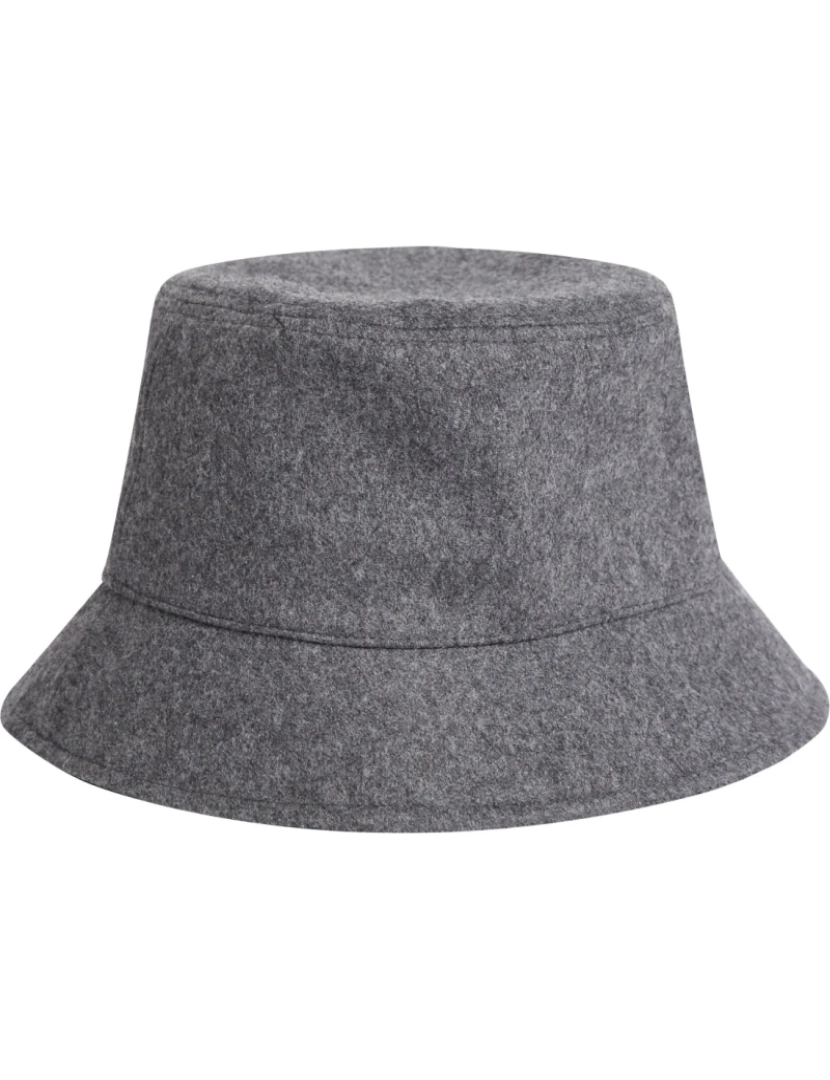 imagem de Calvin Klein Grey Bucket Chapéus Womens Acessórios3