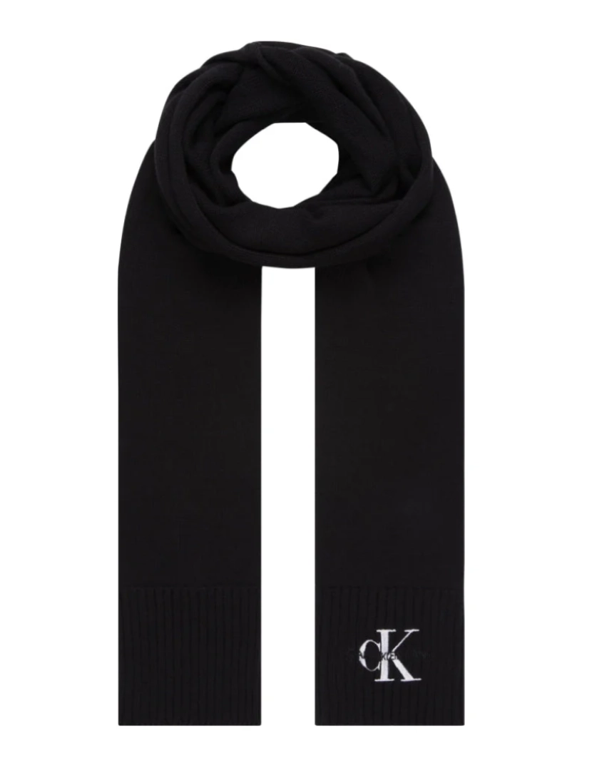 imagem de Calvin Klein Jeans Black Scarves Womens Acessórios3