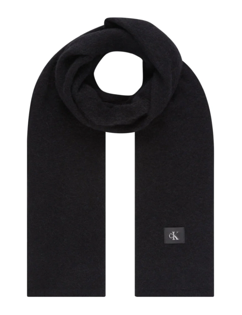 imagem de Calvin Klein Jeans Black Scarves Womens Acessórios3