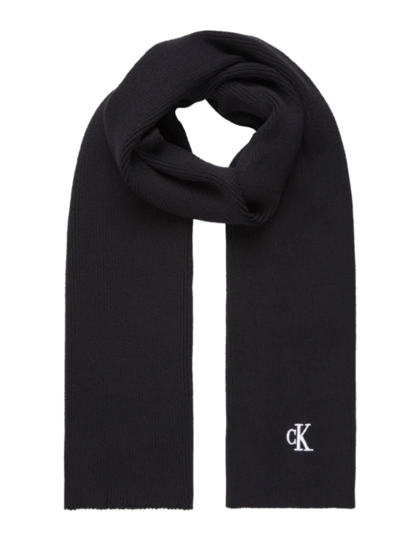 imagem de Calvin Klein Jeans Black Scarves Womens Acessórios3