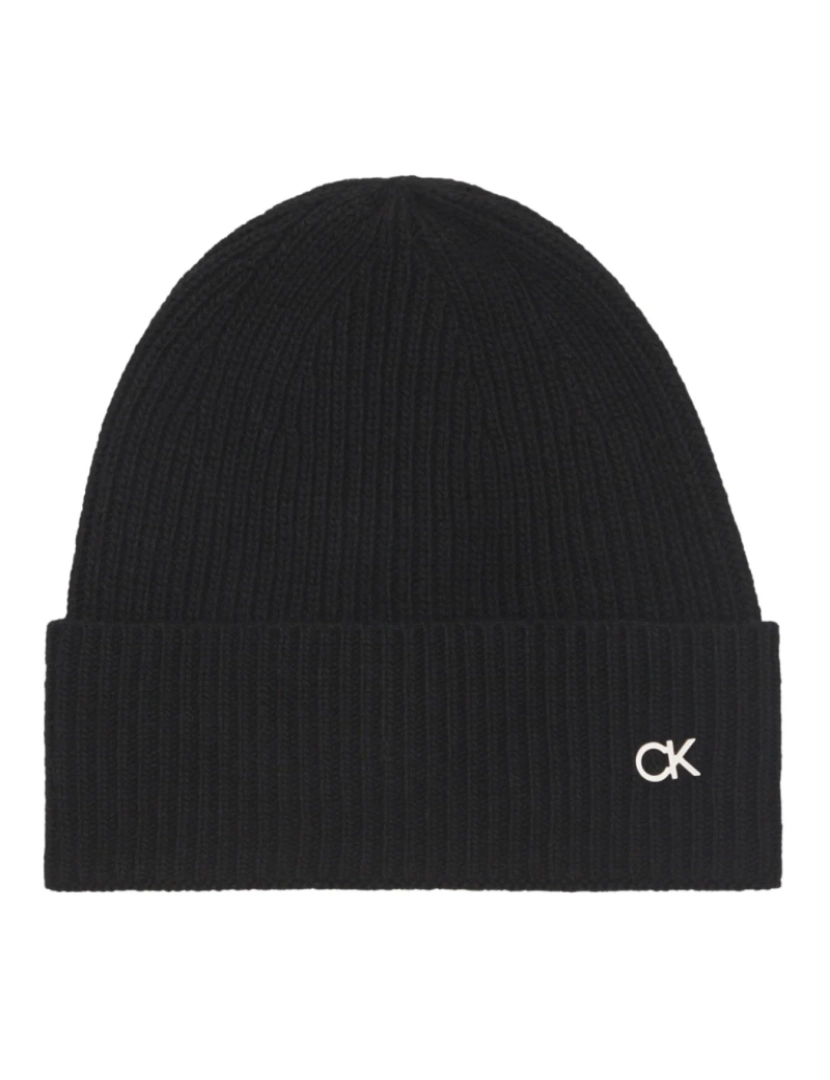 imagem de Calvin Klein Black Beanies Womens Acessórios4