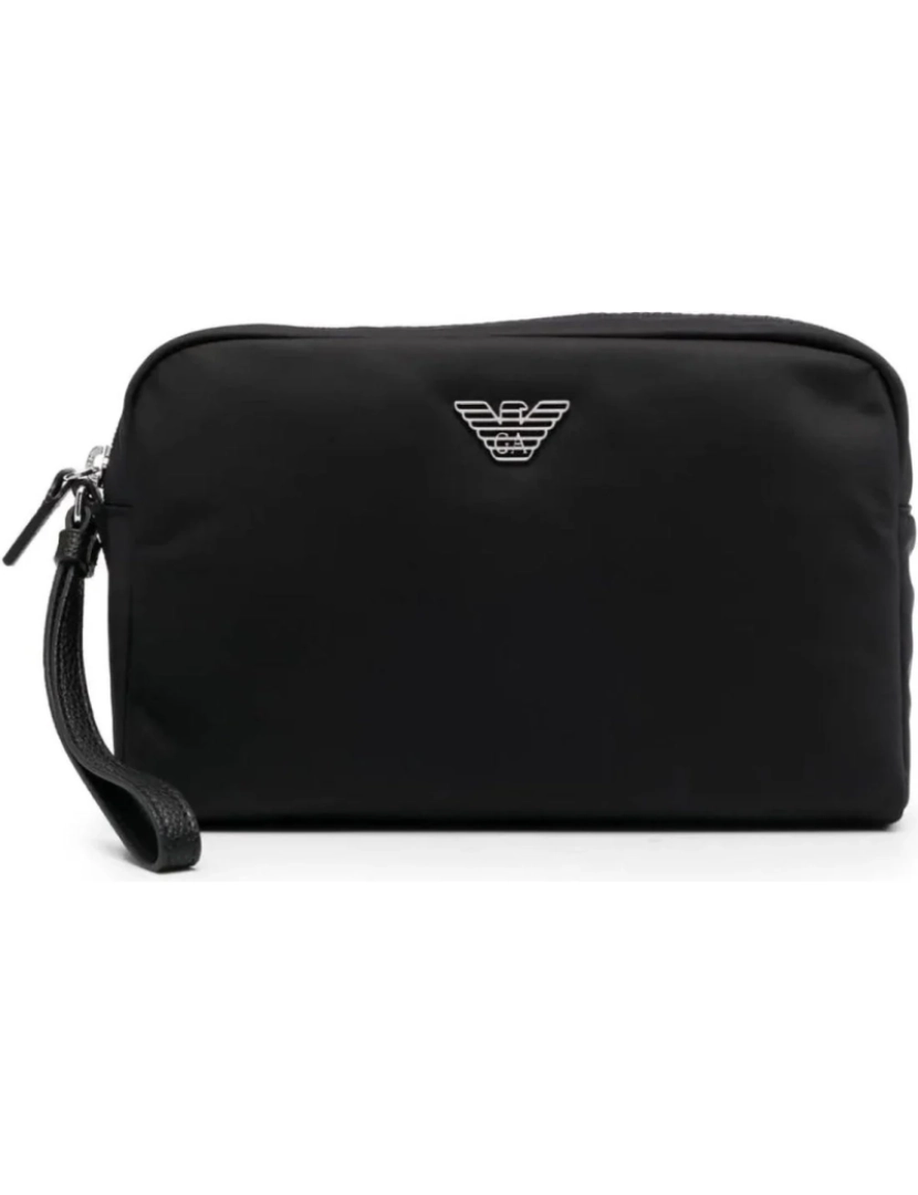 Emporio Armani - Emporio Armani Black Wash Bags Womens Bags