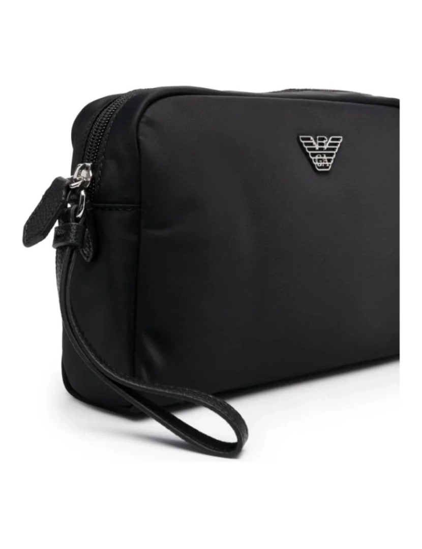 imagem de Emporio Armani Black Wash Bags Womens Bags4