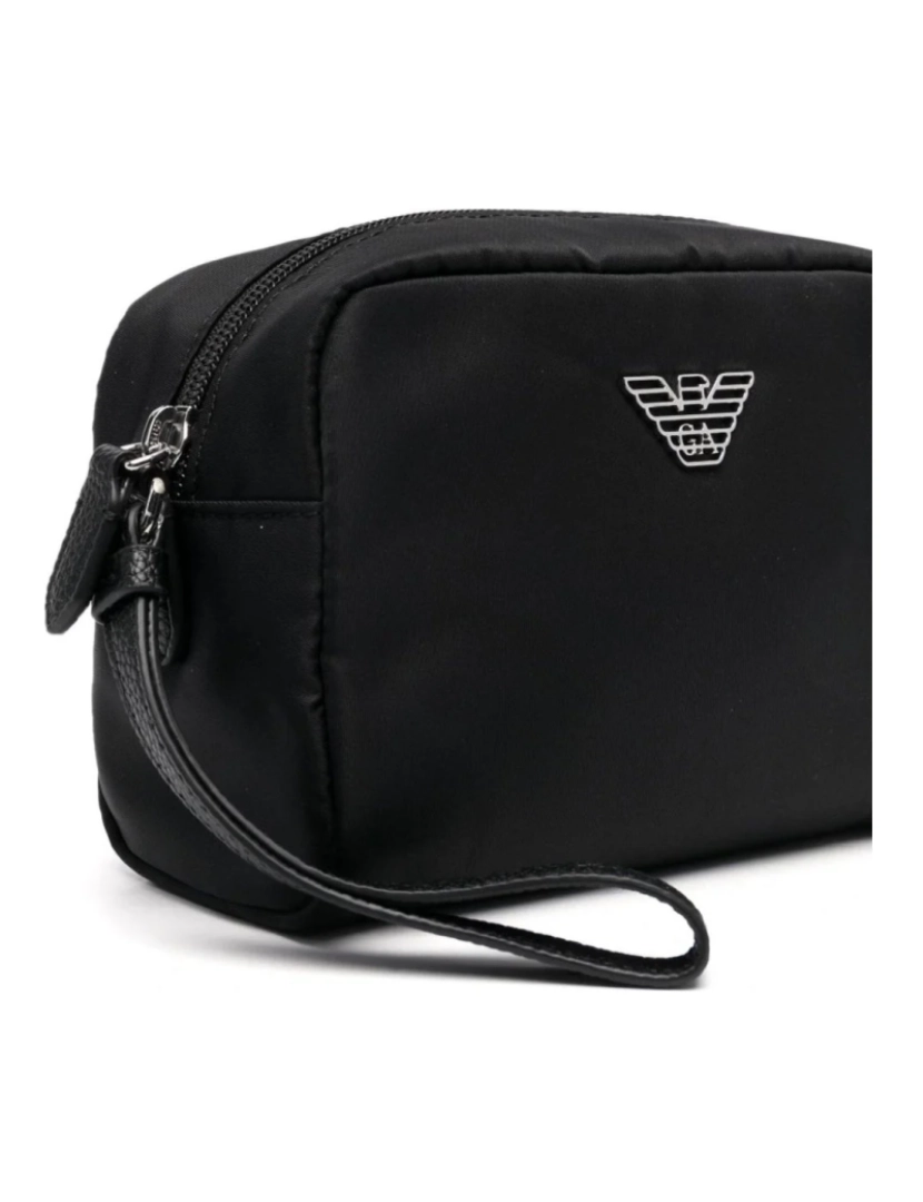 imagem de Emporio Armani Black Wash Bags Womens Bags4