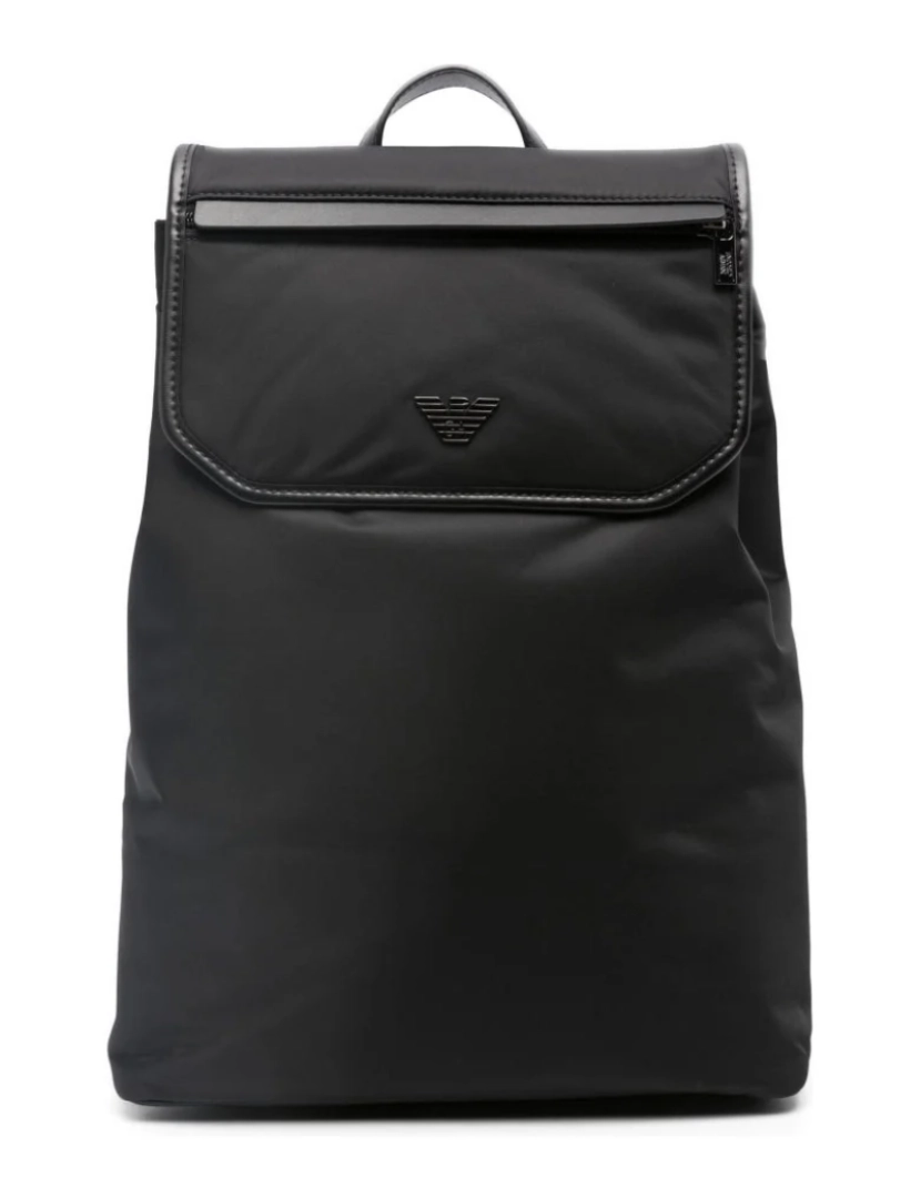 Emporio Armani - Emporio Armani Mochilas pretas Sacos de homens