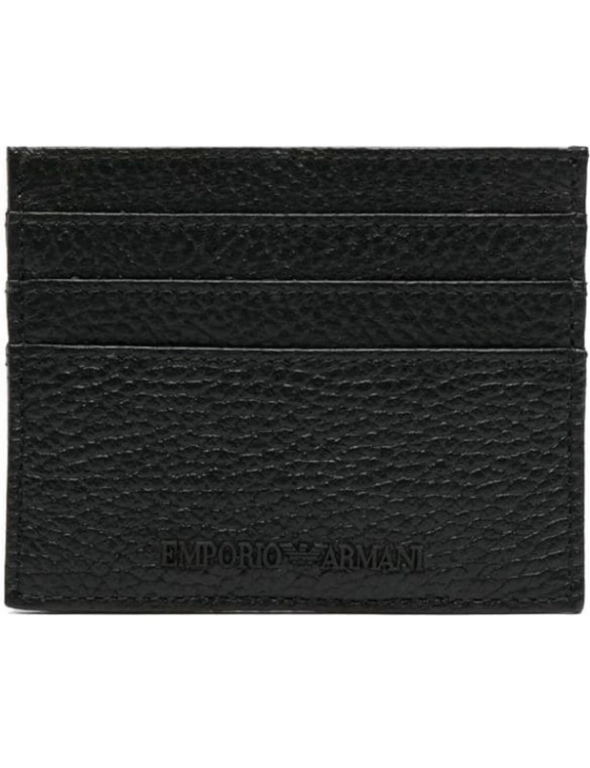 Emporio Armani - Emporio Armani Black Card Cases Mens Acessórios