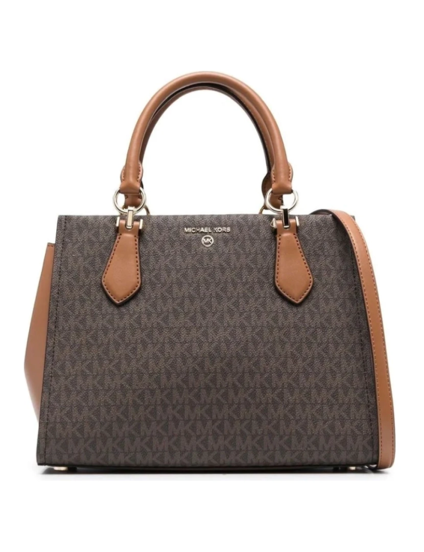 imagem de Michael Kors Brown Satchels Mulheres Bolsas2