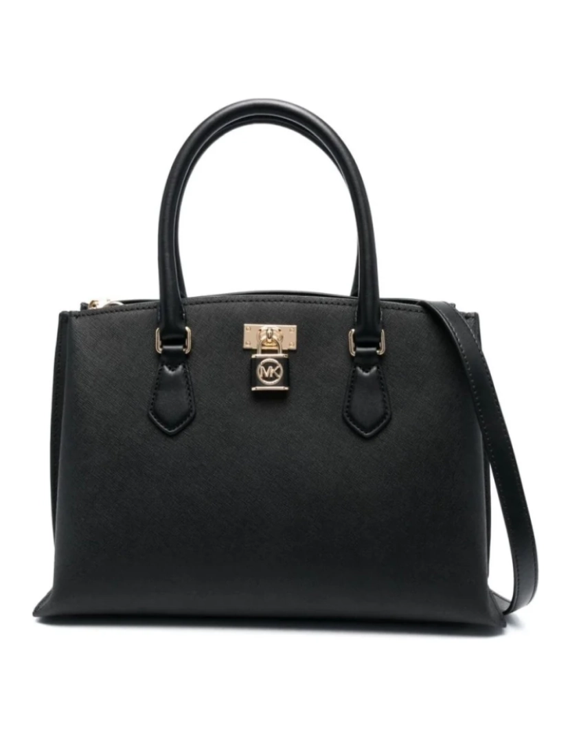 Michael Kors - Michael Kors Preto Satchels Mulheres Bolsas