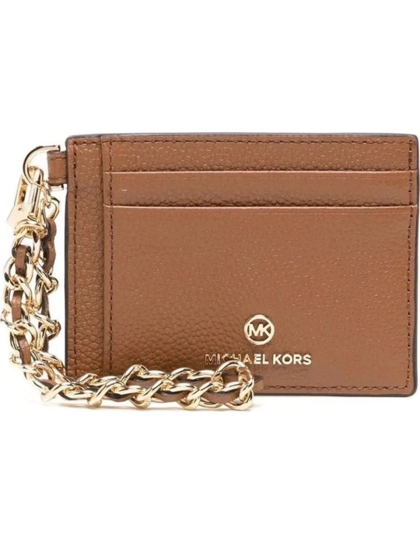 imagem de Michael Kors Brown Card Casos Mulheres Acessórios2