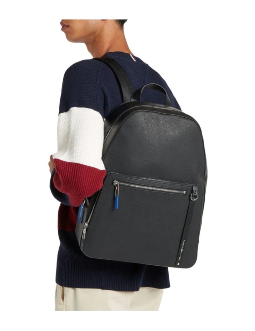 imagem de Tommy Hilfiger Mochilas pretas Sacos de homens6