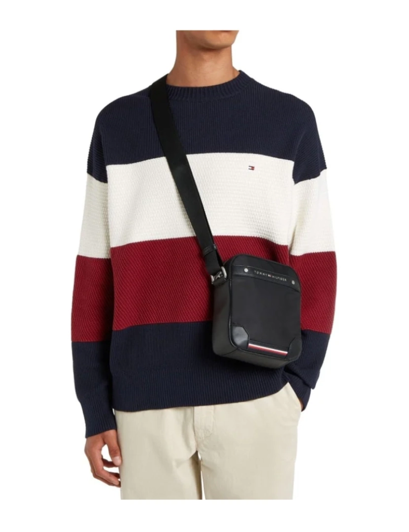 imagem de Tommy Hilfiger Preto Repórter Bolsas Homem6