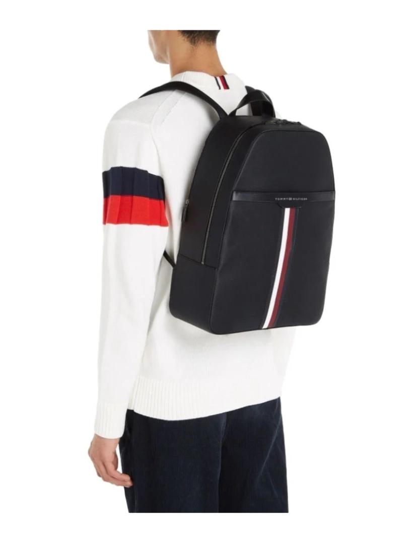 imagem de Tommy Hilfiger Mochilas pretas Sacos de homens7