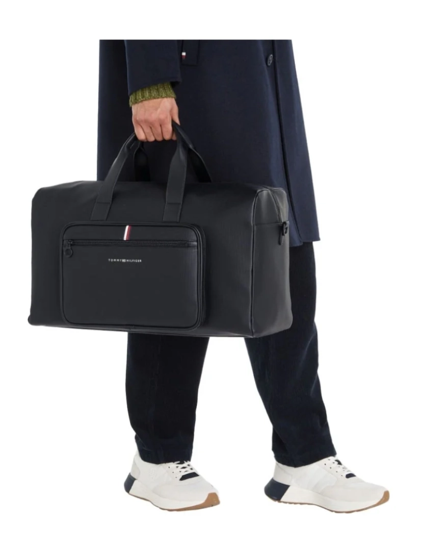 imagem de Tommy Hilfiger Bolsas de couro preto6