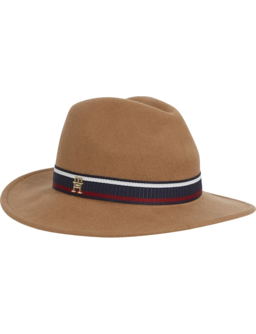 imagem de Tommy Hilfiger Brown Caps Womens Acessórios2