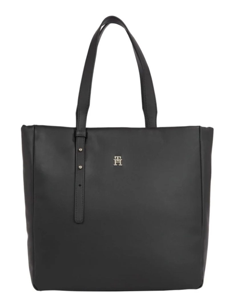 Tommy Hilfiger - Tommy Hilfiger Preto Tote Bolsas de mulheres