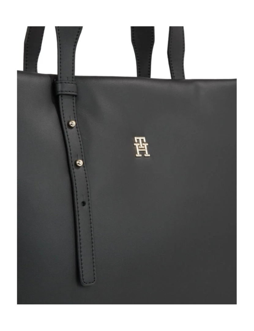 imagem de Tommy Hilfiger Preto Tote Bolsas de mulheres4