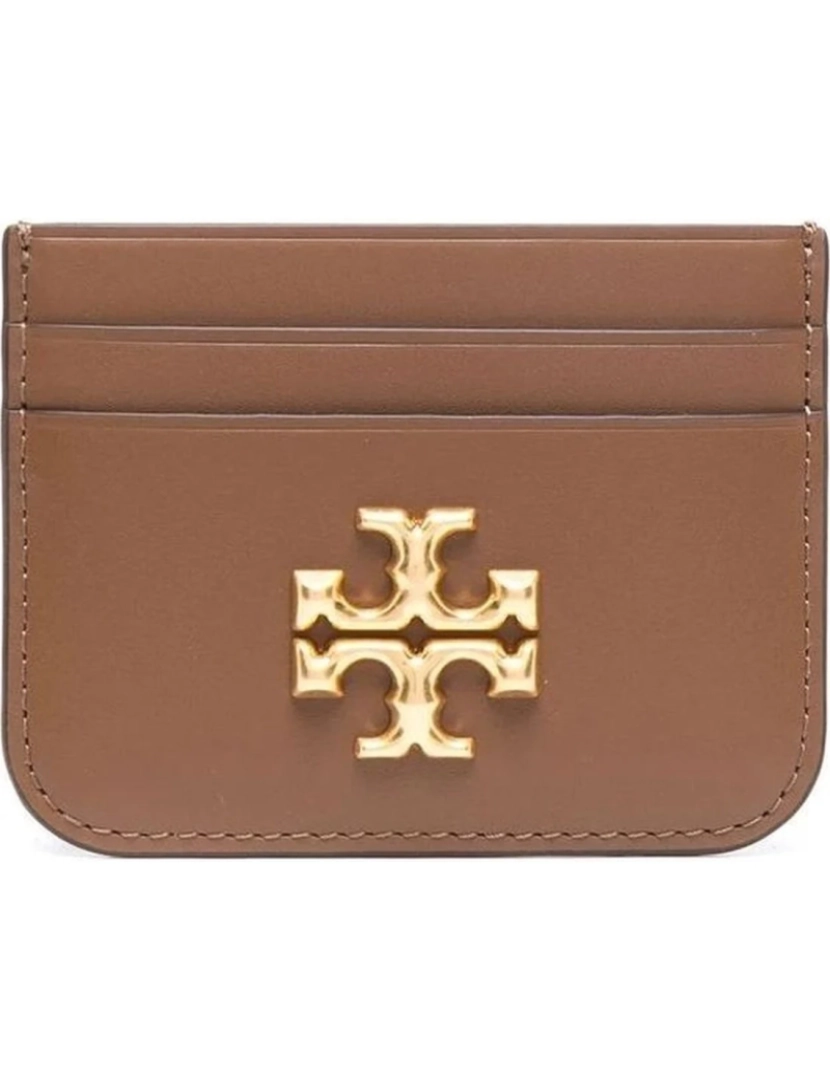 imagem de Tory Burch Brown Card Casos Mulheres Acessórios2