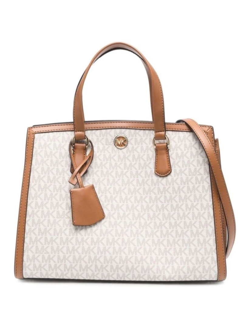 imagem de Michael Kors Bege Satchels Mulheres Bolsas2