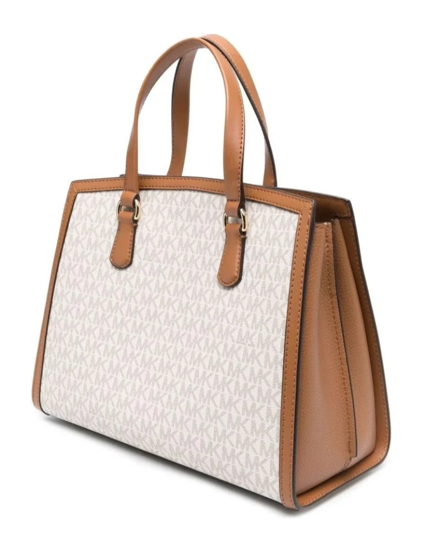 imagem de Michael Kors Bege Satchels Mulheres Bolsas3