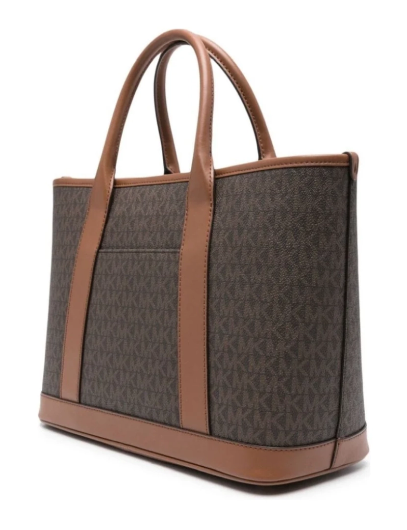 imagem de Michael Kors Brown Satchels Mulheres Bolsas3