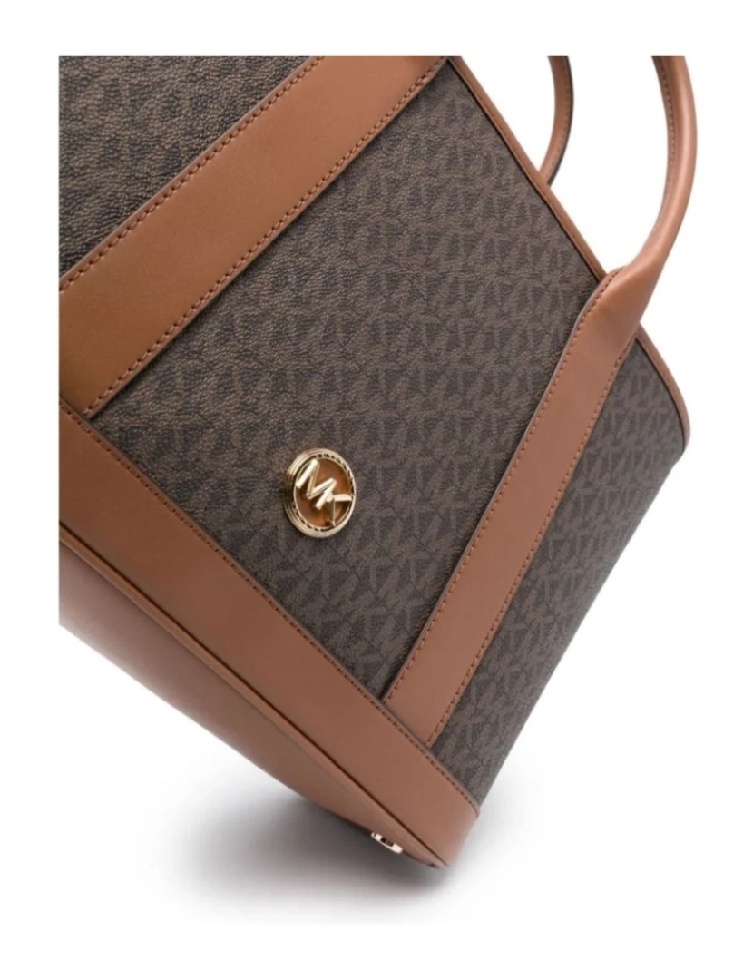 imagem de Michael Kors Brown Satchels Mulheres Bolsas4