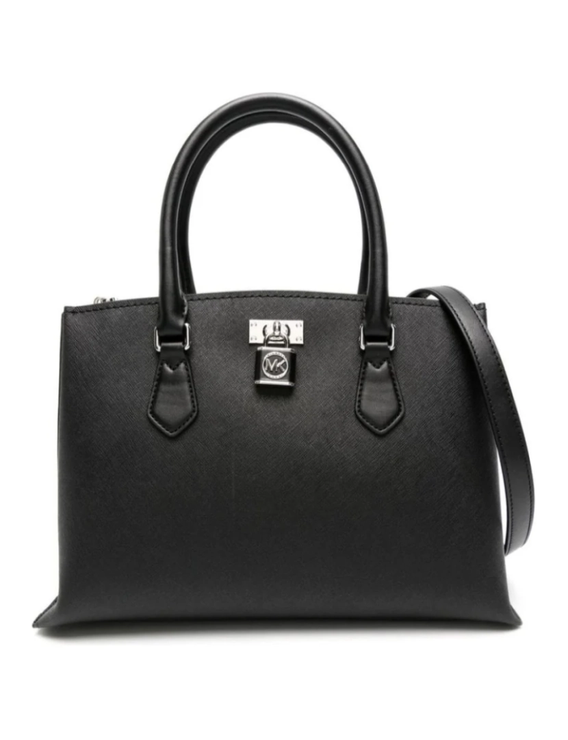 Michael Kors - Michael Kors Preto Satchels Mulheres Bolsas