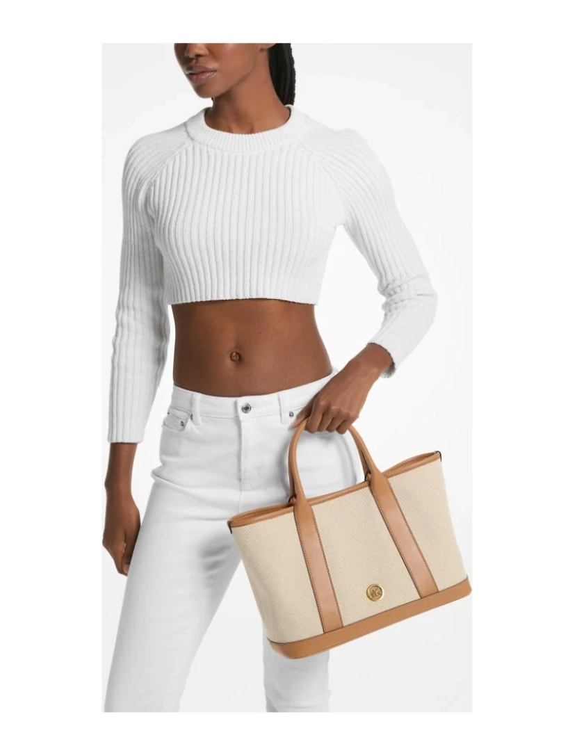 imagem de Michael Kors Brown Satchels Mulheres Bolsas5