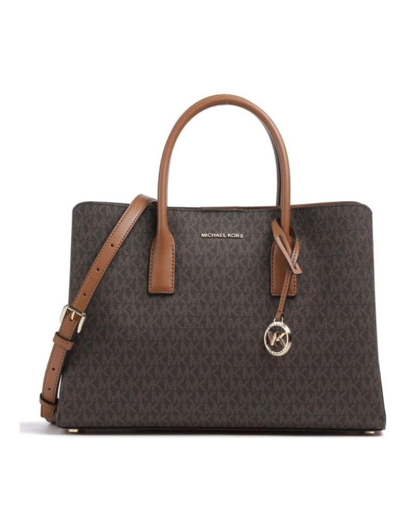 imagem de Michael Kors Brown Satchels Mulheres Bolsas2