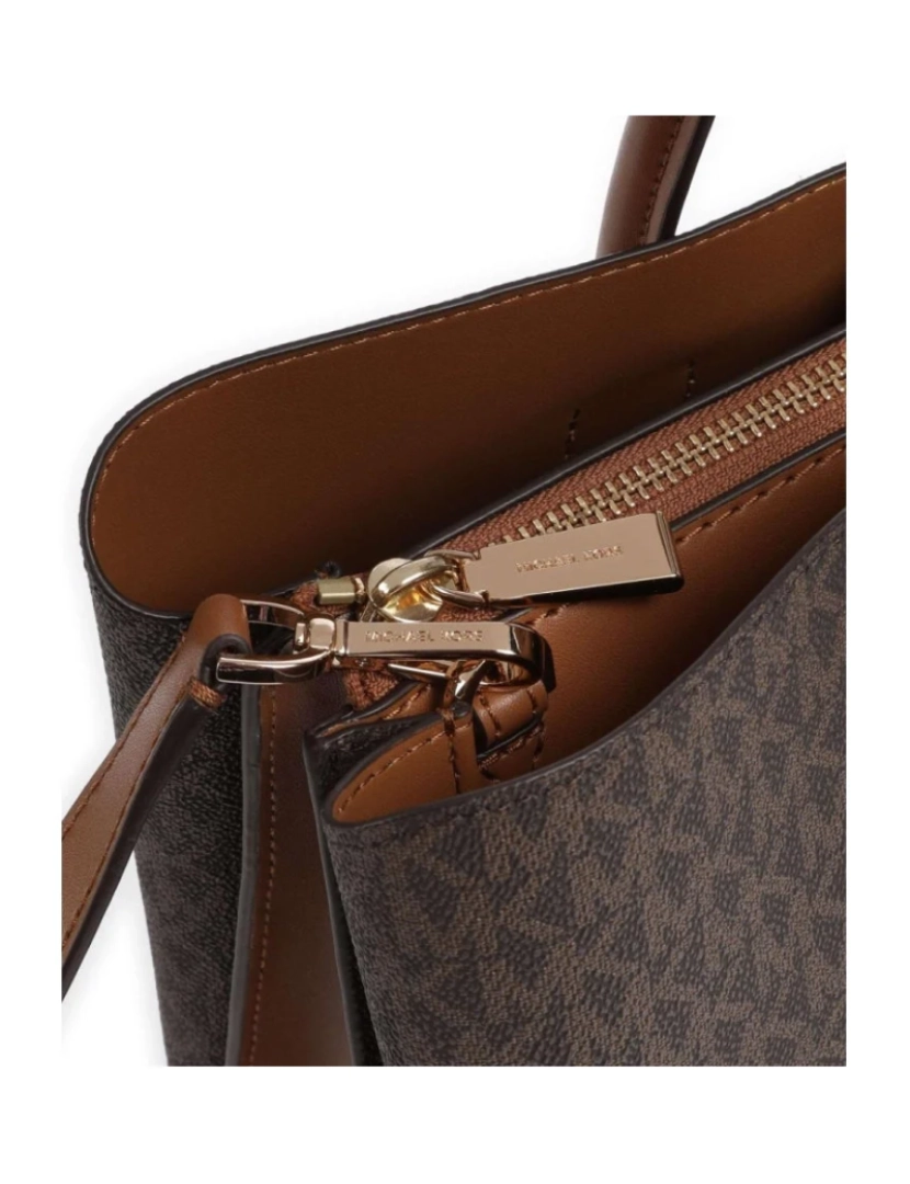 imagem de Michael Kors Brown Satchels Mulheres Bolsas6