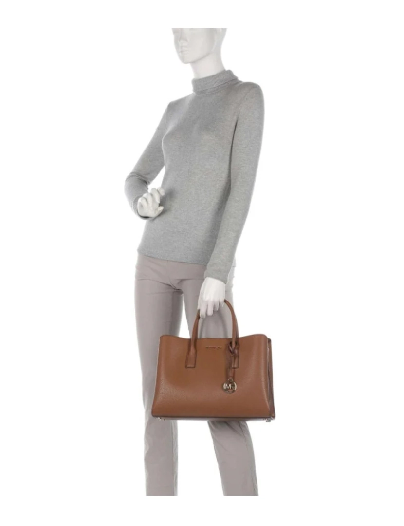 imagem de Michael Kors Brown Satchels Mulheres Bolsas4