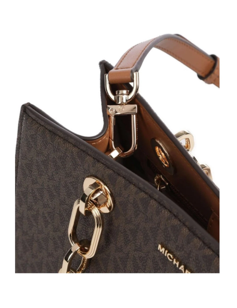 imagem de Michael Kors Brown Satchels Mulheres Bolsas6