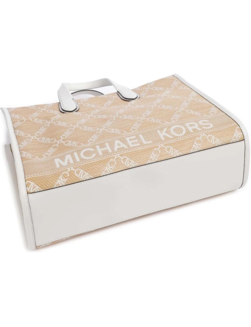 imagem de Michael Kors Bege Tote Bolsas de mulheres6