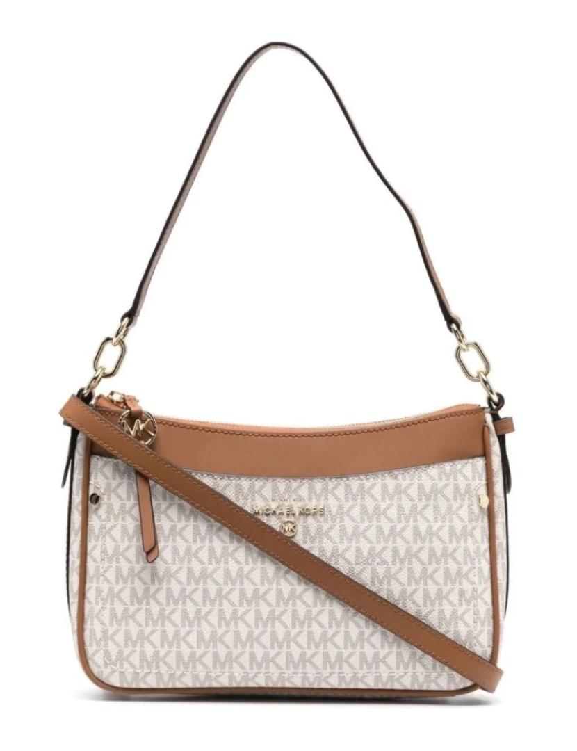 imagem de Michael Kors Bege Cross Body Bags Womens Bags2