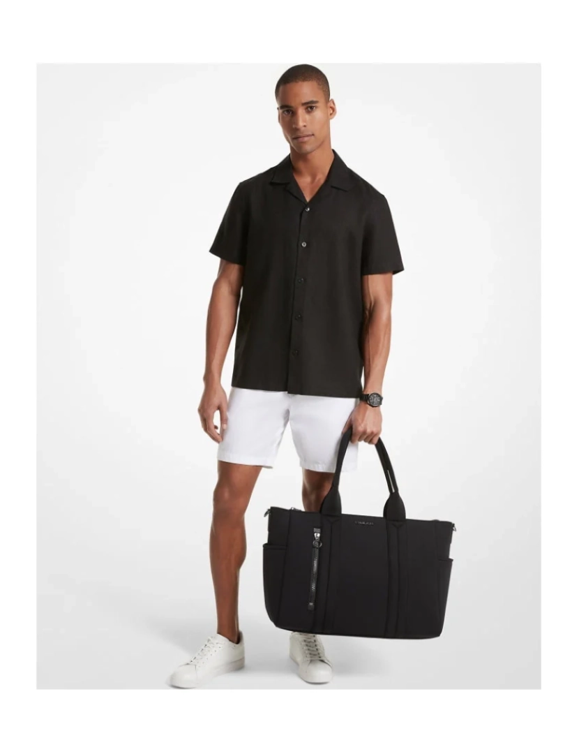 imagem de Michael Kors Preto Tote sacos homens sacos5