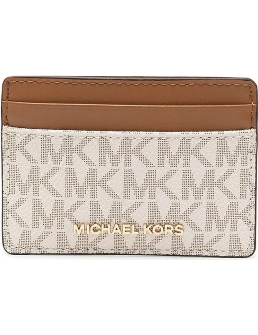 Michael Kors - Michael Kors Bege Card Casos Mulheres Acessórios