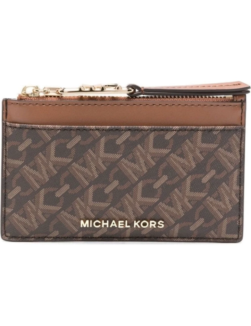 imagem de Michael Kors Brown Card Casos Mulheres Acessórios2