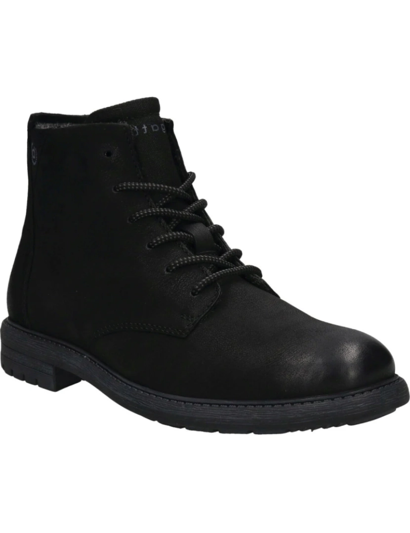 imagem de Bugatti Preto Booties sapatos masculinos2