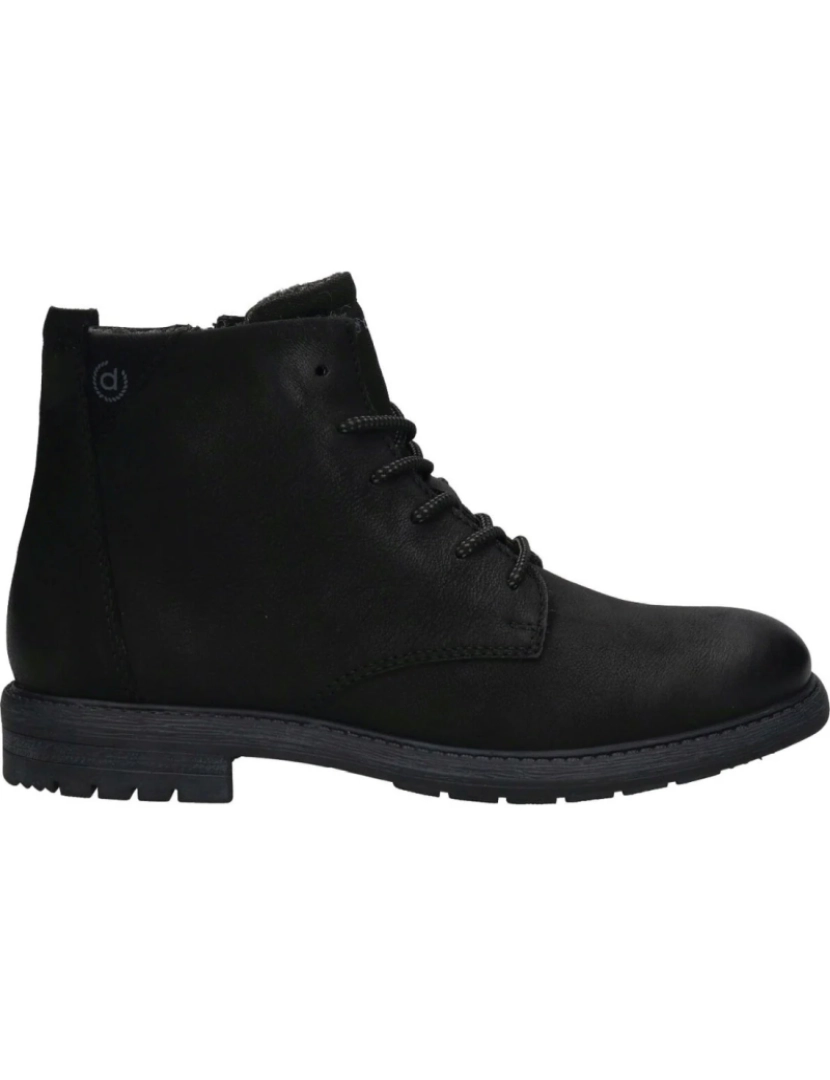 imagem de Bugatti Preto Booties sapatos masculinos3