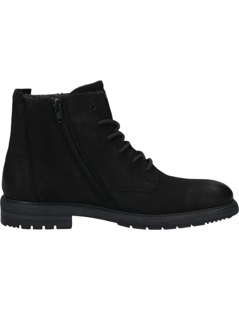 imagem de Bugatti Preto Booties sapatos masculinos5