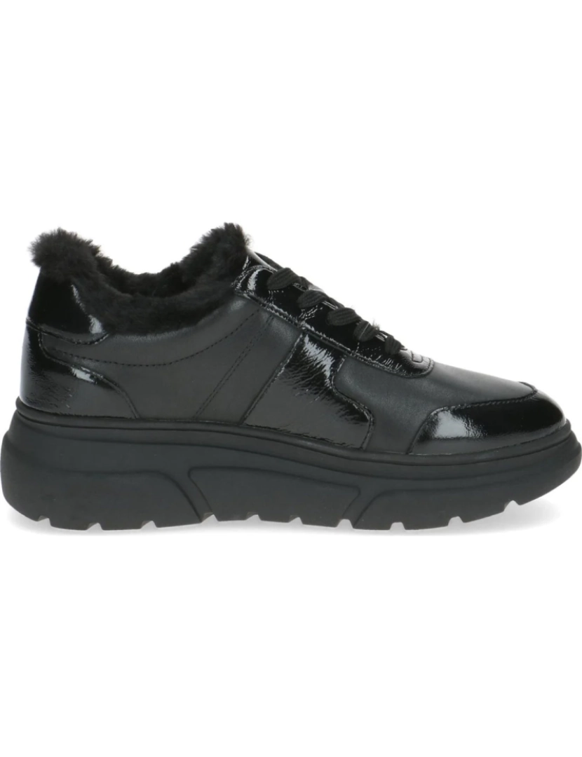 imagem de Caprice Preto Trainers sapatos femininos4