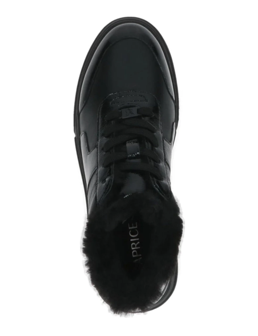 imagem de Caprice Preto Trainers sapatos femininos6