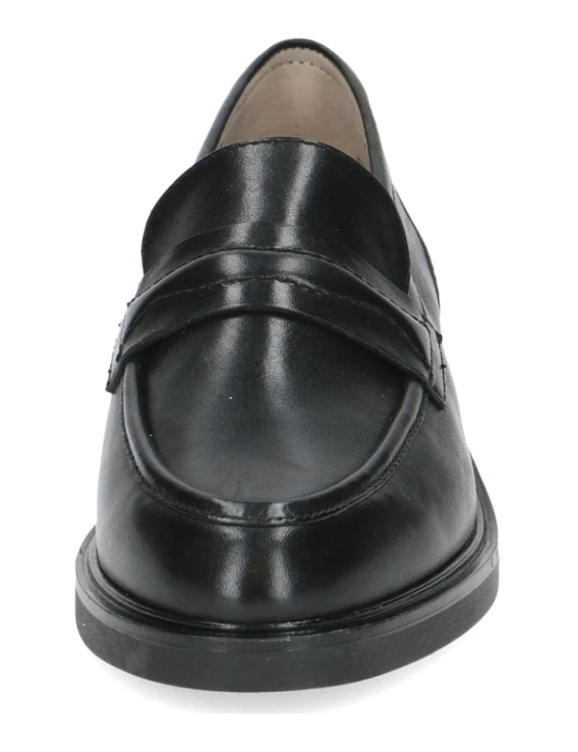 imagem de Caprice Black Loafers sapatos femininos5