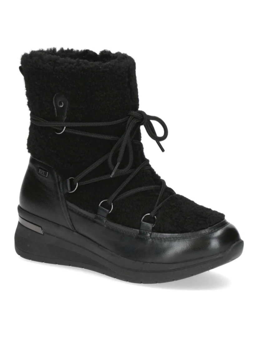 Caprice - Caprice Preto Booties Calçados Femininos