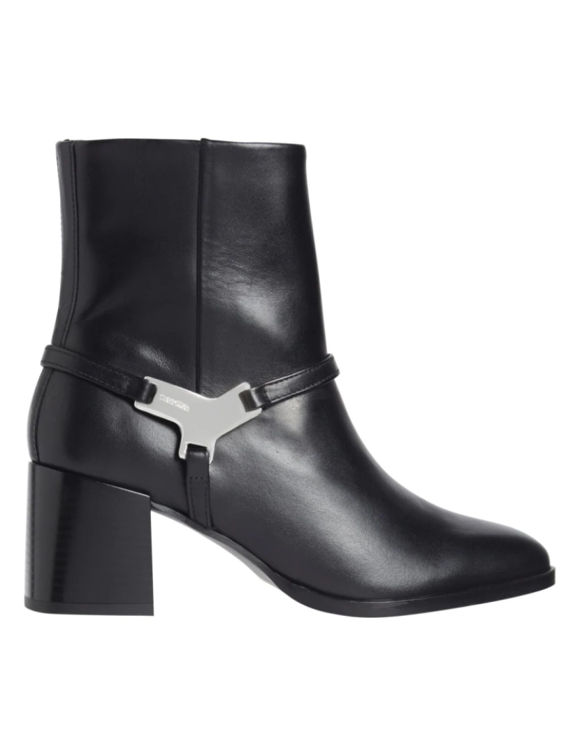 imagem de Calvin Klein Preto Booties Calçados Femininos3